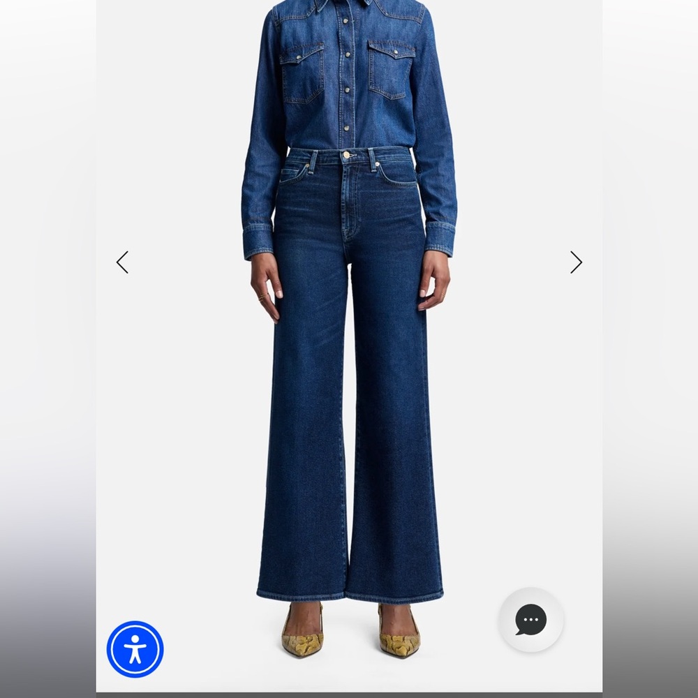 7 for all Mankind luxe vintage ultra high rise Jo